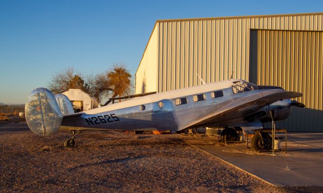 Beechcraft 18 (N2625) - Spotted at E60 on Feb 02, 2021