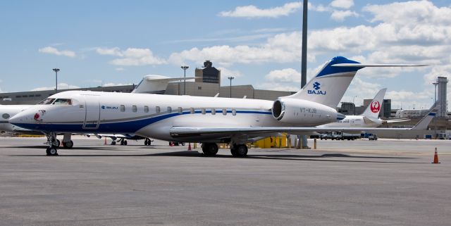 Bombardier Global 5000 (VT-KJB) - 1st ever upload of  VT-KJB on FlightAware.Com !