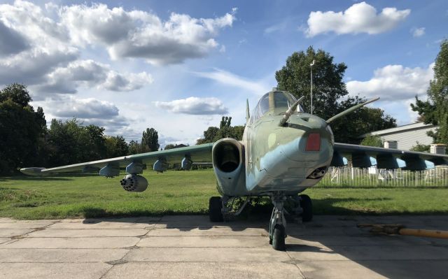 — — - On display at the Oleg Antonov State Aviation Museum. Kiev-Ukraine, Aug 2019.