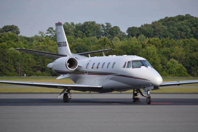 Cessna Citation Excel/XLS (N655QS) - NETJETS SALES INC at KJQF - 7/11/18