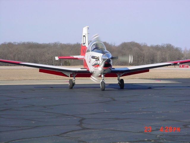 Pilatus PC-7 Astra (N1NG) - Taxing to ramp...