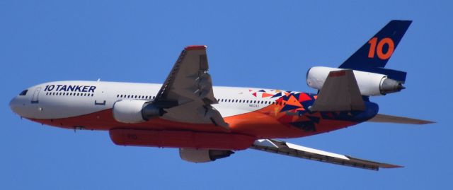 McDonnell Douglas DC-10 (N612AX) - Tanker 10 shortly after departure from KIWA to the "Copper Canyon Fire" 2021.