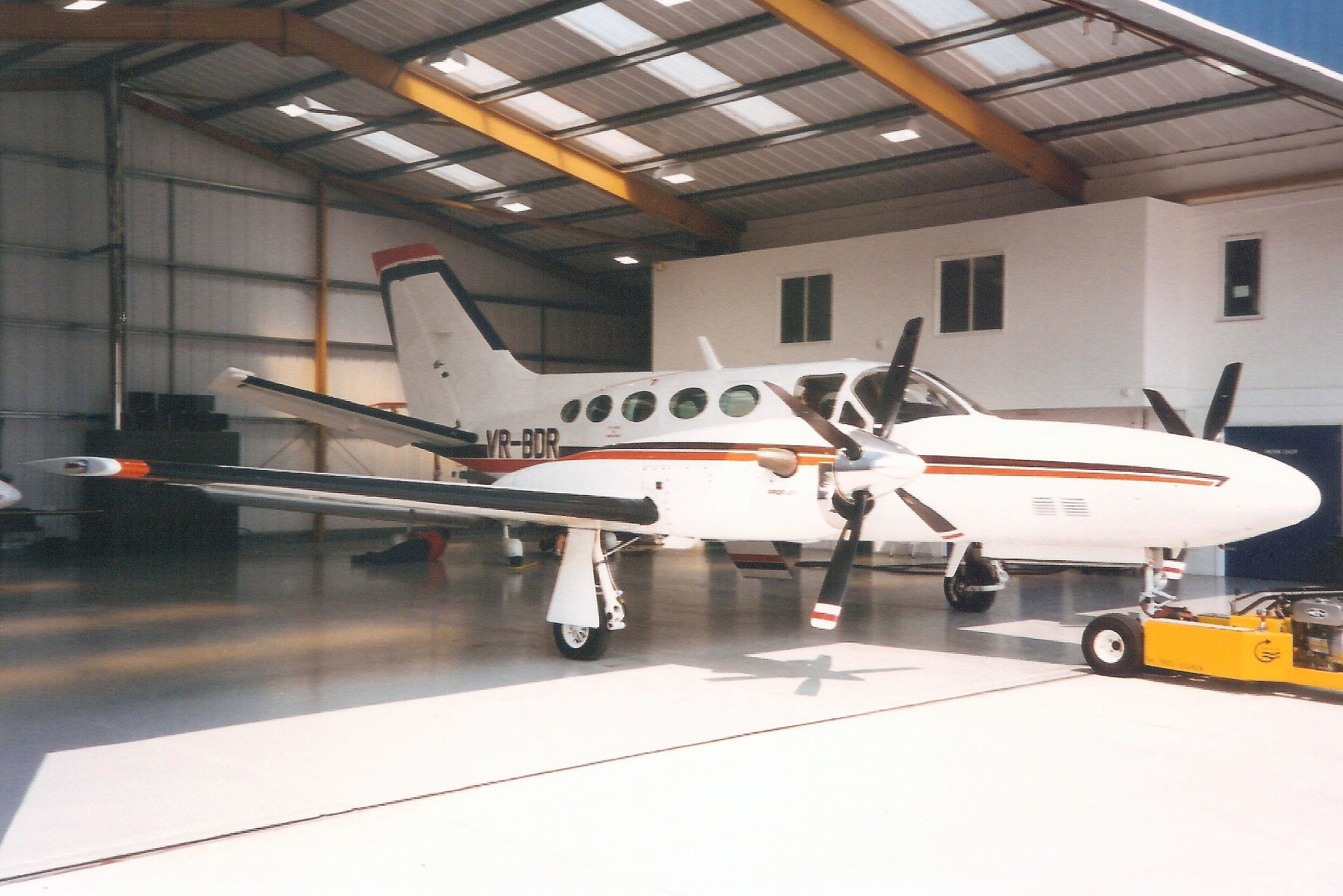 Cessna Conquest 1 (VR-BDR) - Seen here in Jul-95.br /br /Reregistered VP-BDR 1-Jul-97,br /then N425DR 14-Jun-98.