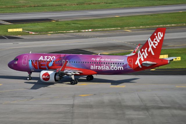 Airbus A320 (9M-NEO) - Air Asias first A320neo