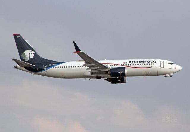 Boeing 737 MAX 8 (XA-MAT) - AeroMexico / Boeing 737 MAX 8 / MSN 43708 / XA-MAT / MMMX 04/2023
