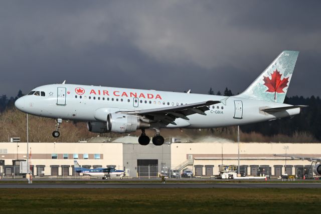 Airbus A319 (C-GBIA) - Formerly used as Air Canada Jets. This old A319 should have been retired already.