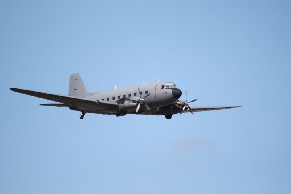 — — - Dacota - SAAF turboprop version.  A number of these old WW2 vintage workhorses were converted to turboprop and are still used for maritime reconnisance today.