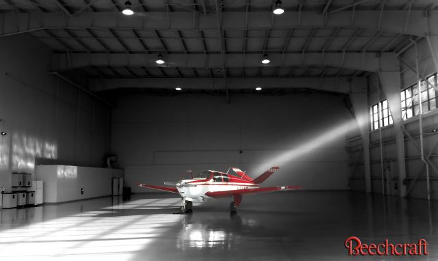 Beechcraft 35 Bonanza (N2041D) - Better pshopped version of iPhone 4 picture