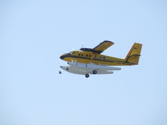 De Havilland Canada Twin Otter (C-GOGC) - Tanker 848 - Ministry of Natural Resources, first fire dispatch of the season approx 5NM off departure end of Rwy 30. 24 Apr 2009