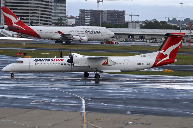 de Havilland Dash 8-400 (VH-LQJ) - on 4 December 2017