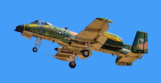 Fairchild-Republic Thunderbolt 2 (78-0651) - A-10C Thunderbolt II Demo Team new tribute paint scheme for tail number 78-0651 "Memphis Belle III" - Apple Valley Airport (APV) (KAPV)br /California, USAbr /Photo: TDelCorobr /October 7, 2023