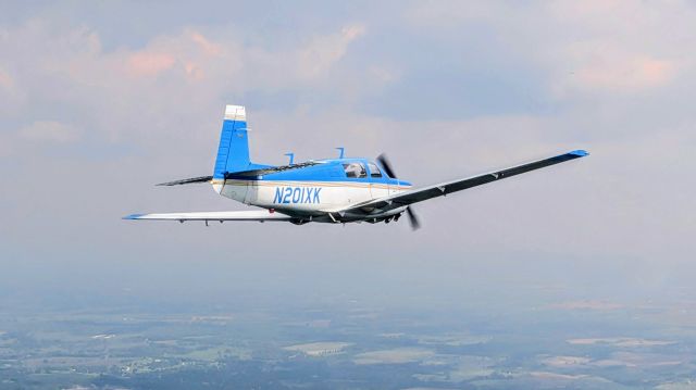 Mooney M-20 (N201XK) - Mooney caravan formation clinic May 2025