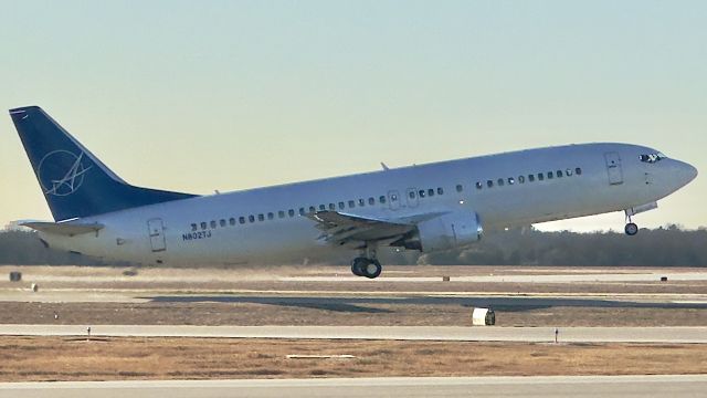 BOEING 737-400 (N802TJ) - Taken on January 19, 2024br /br /WQ870 to BTR