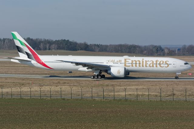 BOEING 777-300ER (A6-PFK) - Special Visit at DRS