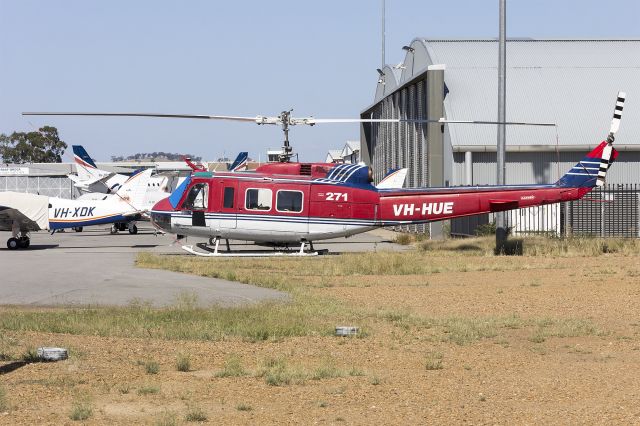 Bell UH-1V Iroquois (VH-HUE) - ODriscoll Aviation (VH-HUE) Bell UH-1H Iroquois at Wagga Wagga Airport