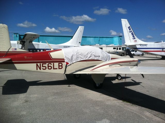 Beechcraft Travel Air (N56LB) - 56LB waiting on the family to return from a week at Disney World.