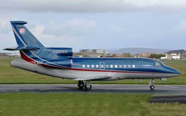 Cessna Centurion (N900KR) - texas rangers falcon 900 n900kr arriving in shannon 22/3/14.