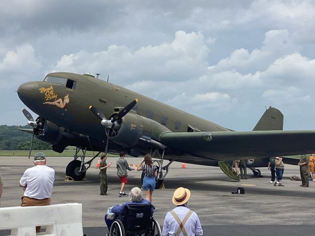 Douglas DC-3 (N34DF) - Restored C-53 Skytrooper. Restored, owned, operated by Vintage Wings Inc.
