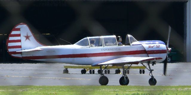 YAKOVLEV Yak-52 (N822AL) - Russian Jak-52