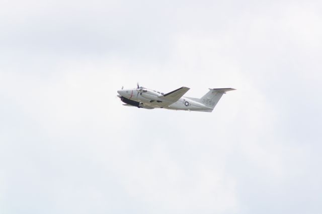 Beechcraft Super King Air 200 — - UC-12F from MCAS New River climbing out from runway 5R