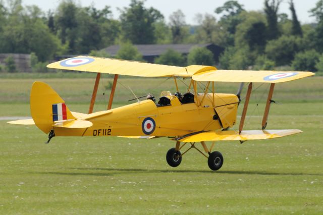 — — - Touching down at Duxford during the Spring Airshow 2013.