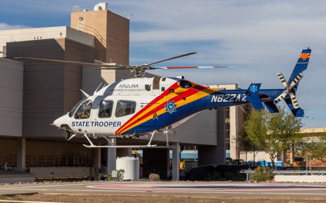 Bell 429 GlobalRanger (N822AZ) - Ranger 2 departing the Helipad at Honorhealth Deer Valley on December 28th, 2023. 