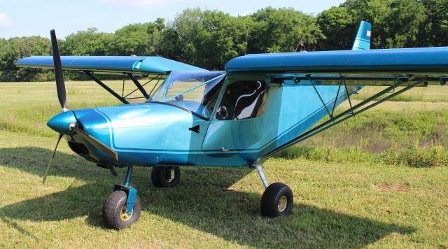 ZENAIR Stol (CH-701) (N987PD) - A Zenith CH-701 SP at the EAA 190 monthly Breakfast Fly-In at Moontown Airport, Brownsboro, AL - May 21, 2022.