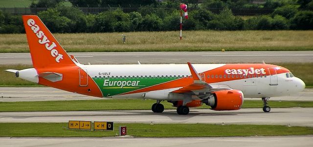 Airbus A320neo (G-UZLF) - GUZLF08062022ZRH.jpgbr /Livrée Europcar. 