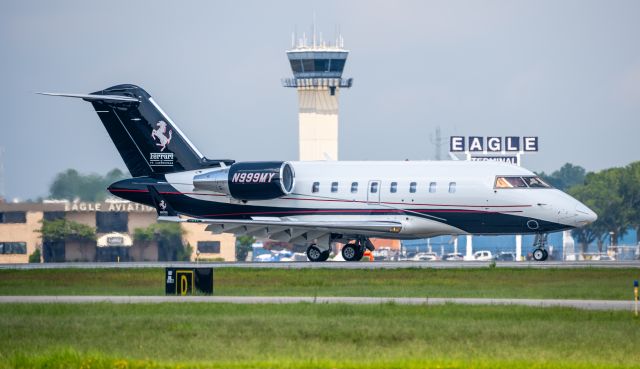 Canadair Challenger (N999MY) - Sweet Challenger 605 arriving at CAE