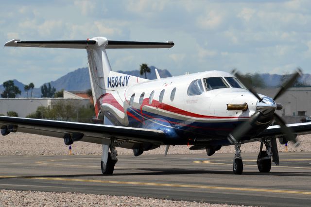 Pilatus PC-12 (N584JV)