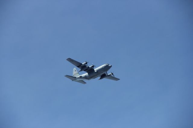 Lockheed C-130 Hercules — - Crossed my path 1000 feet above at FL-210.  Monday, March 20, 2017 over Georgia