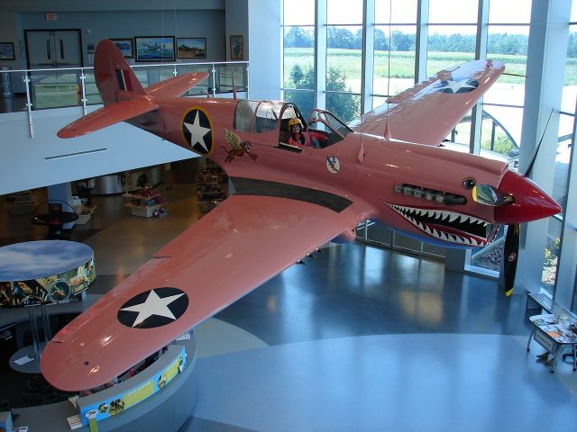 CURTISS Warhawk — - On display at the Kalamazoo Air Zoo. [KAZO]