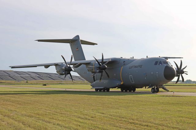 AIRBUS A-400M Atlas (GAF5406) - My first sighting of a German Air Force Airbus A400M Atlas. The A400M-180, 54+06, c/n 041, arrived at KYIP on 1 Sept 2017 for the Thunder Over Michigan Air Show.