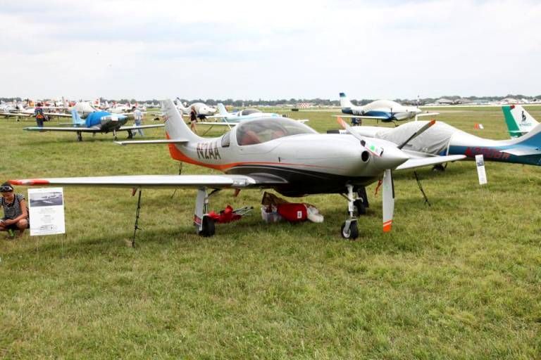 Lancair Legacy 2000 (N2AA) - 2009 Lancair Legacy from Asheville, NC was displayed at Oshkosh in 2010. Received the 2010 Champion Kit-Built Award.