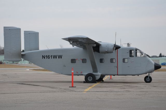 Short Skyvan (N161WW) - First flew at Belfast, Northern Ireland on June 27, 1971.