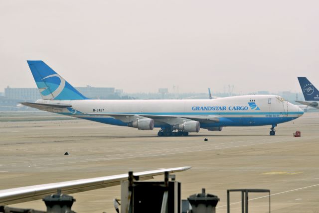 Boeing 747-400 — - Mothballed in Beijing ZBAA/PEK Sept 2014.