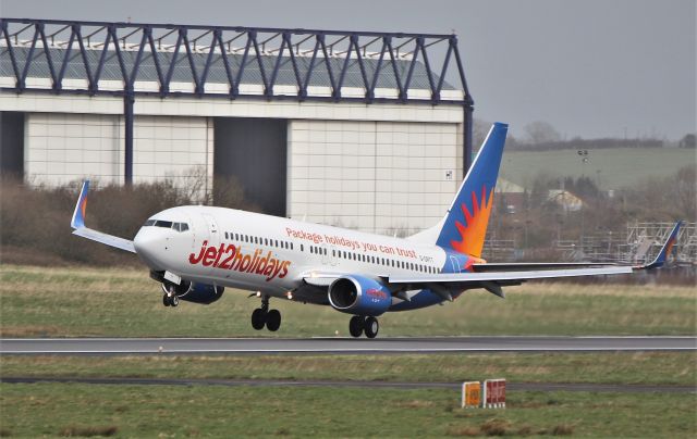 Boeing 737-800 (G-DRTT) - jet2 b737-8q8 g-drtt training at shannon 10/3/20.