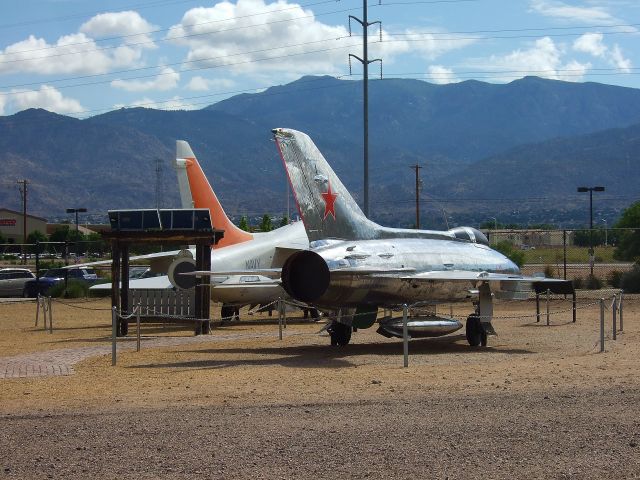 MIKOYAN MiG-21 — - MiG-21 Fishbed and an A-7TA/TC at the National Nuclear Museum