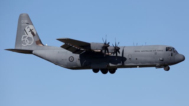 Lockheed C-130 Hercules (A97450) - From 37 SQN Short Final To Rwy 30