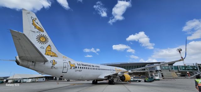 LV-KEF — - Estacionado en la plataforma de SAVC