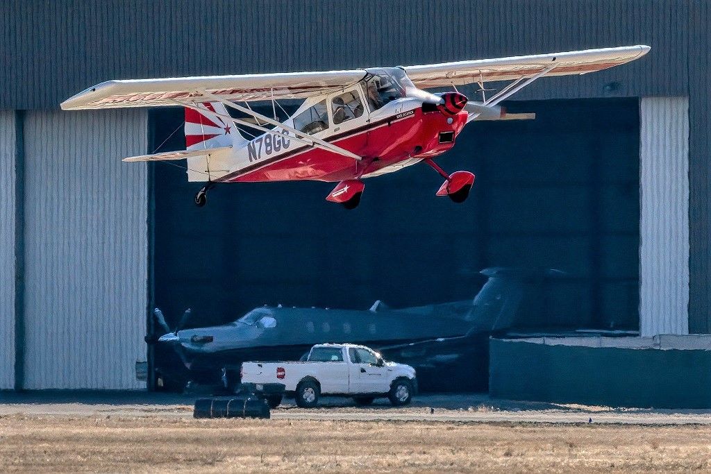 CHAMPION Decathlon (N78GC) - American Champion Decathlon 8KCAB at Livermore Municipal Airport, Livermore CA. November 2020