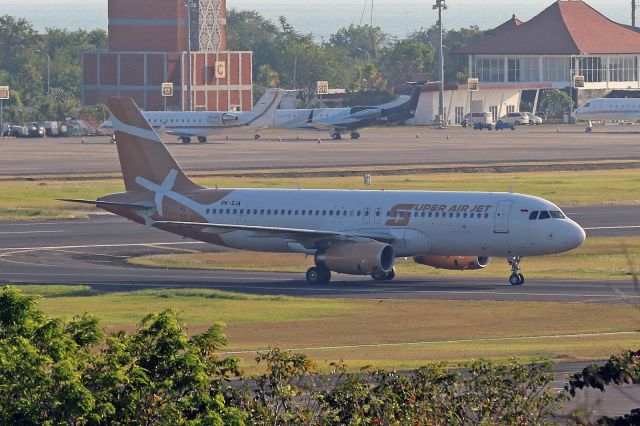 Airbus A320 (PK-SJA)