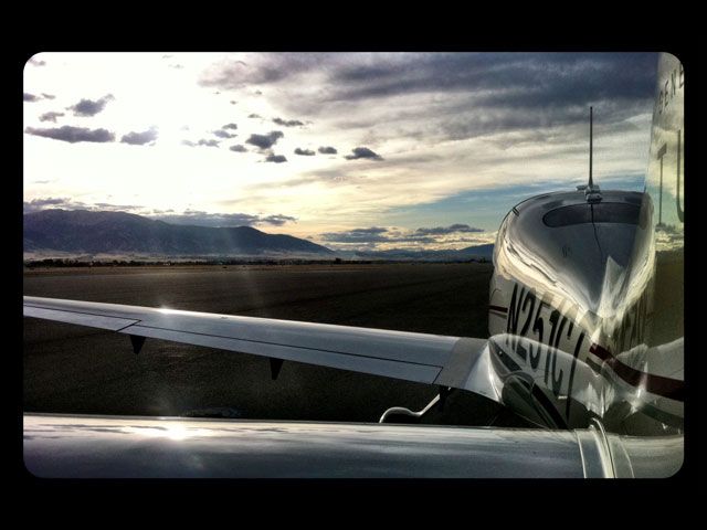 Cirrus SR-22 (N251CT) - Early morning leaving West Yellowstone and headed for Jackson, WY.