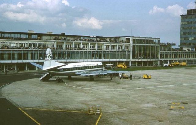 — — - Very old pictures at Manchester Ringway Airport