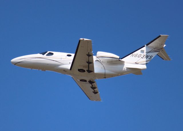 Cessna Citation Mustang (N603WS) - At Downtown Shreveport.