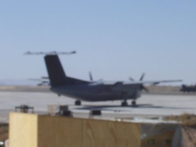 de Havilland Dash 8-100 (N810LR) - FOB Sharana, Afghanistan Oct 1, 2009