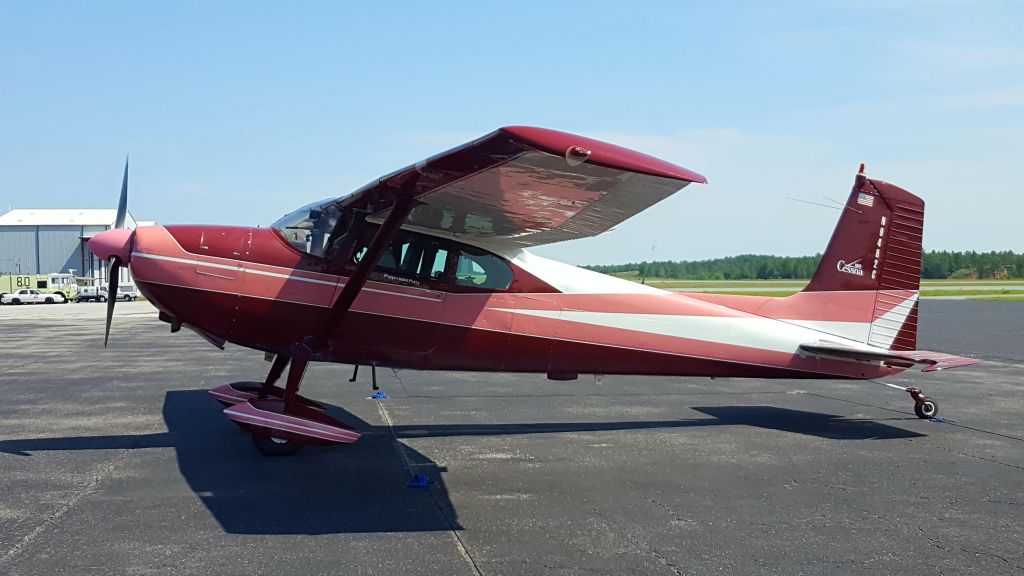 Cessna Skywagon 180 (N9462C) - Delivery flight to a new owner "Peppermint Patty"