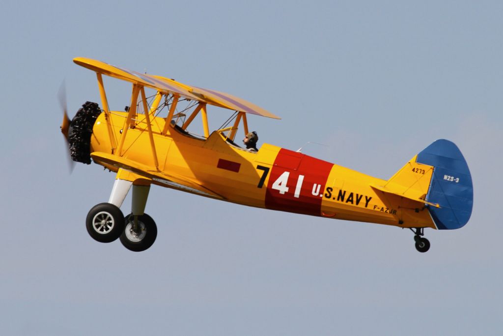 F-AZJR — - Boeing PT-13 Kaydet Stearman