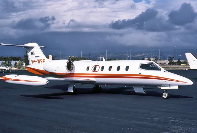 VH-WFP — - GATES LEARJET 36 - REG - VH-WFP (CN ) - ADELAIDE INTERNATIONAL AIRPORT SA. AUSTRALIA - YPAD (16/3/1984)