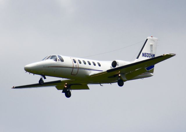 Cessna Citation II (N600HW) - At Shreveport Regional.